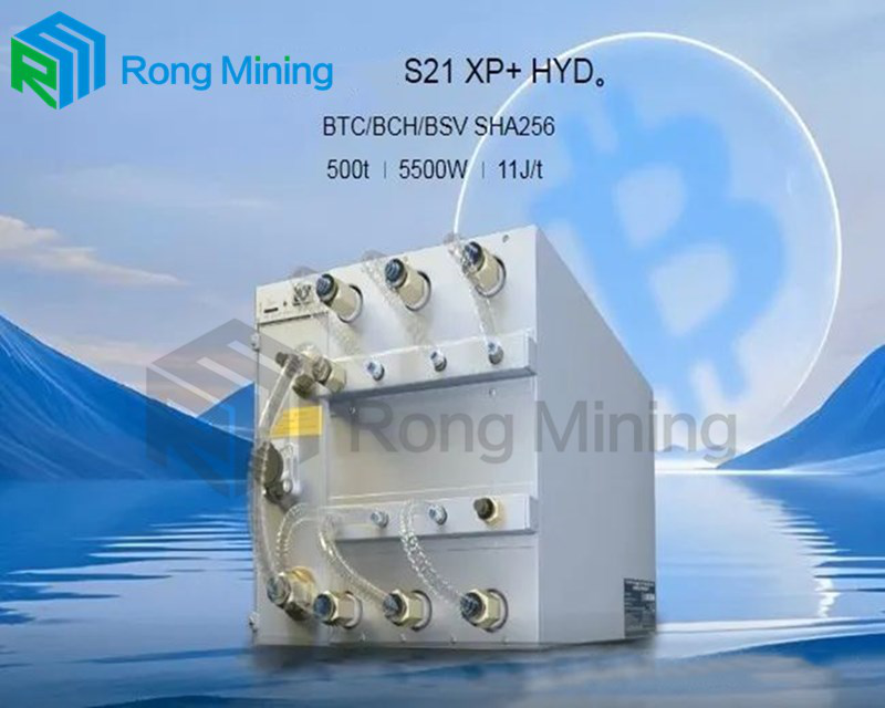 Recomendación pesada: Antminer S21 XP+Hyd 500T Super Blagnship Water Enfried Machine
