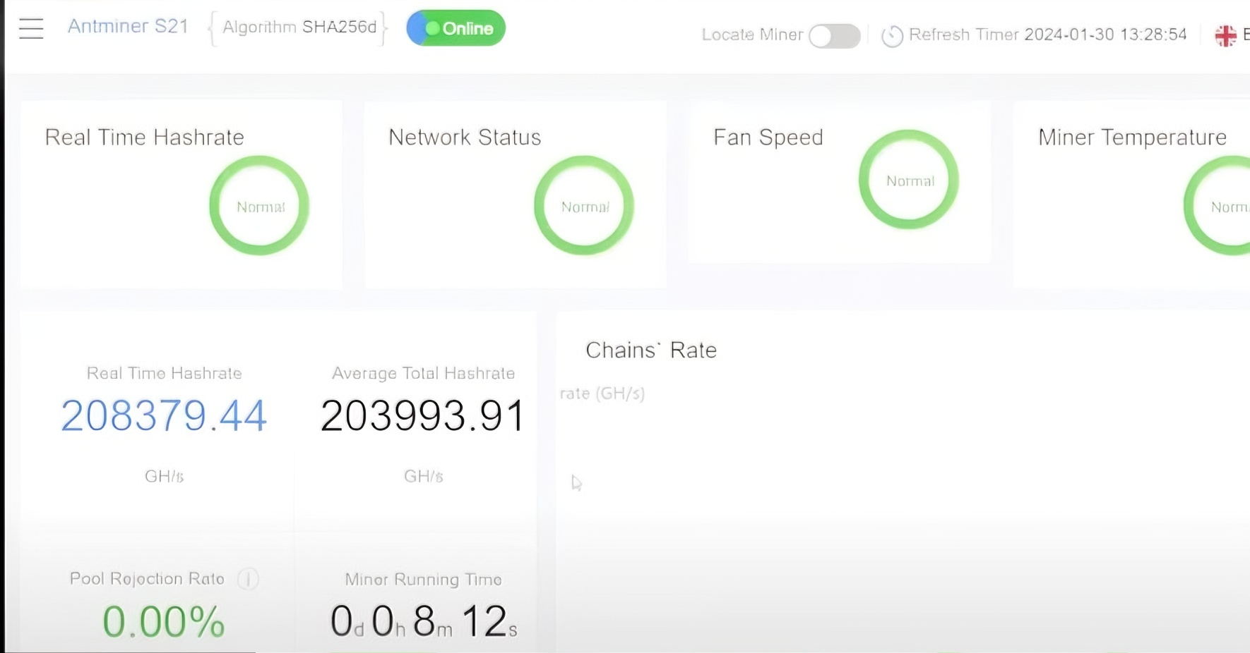 Guía de minería Antminer S21: tutorial paso a paso de Rongminer