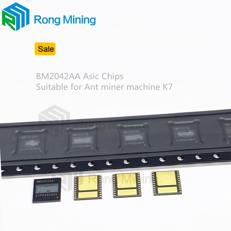 AntMiner BM2042AA ASIC Chip para el modelo de máquina K7
