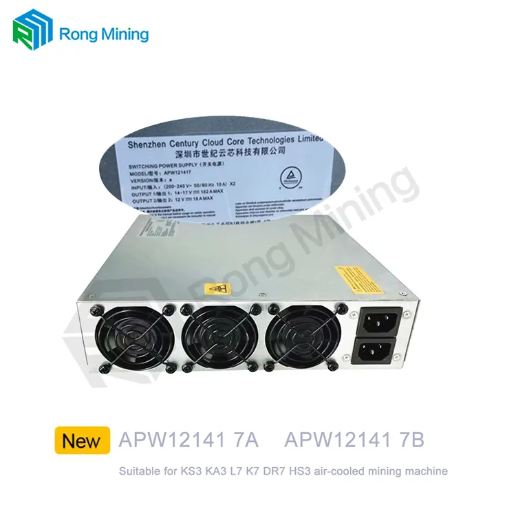 Suministros de alimentación de la máquina minera APW121417A B