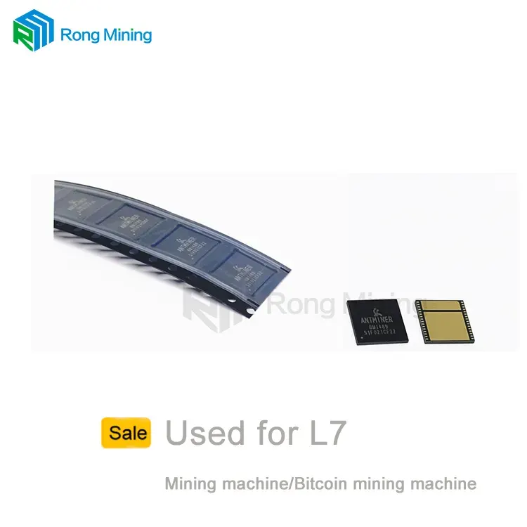 Chips diseñados específicamente para la máquina minera de Bitcoin