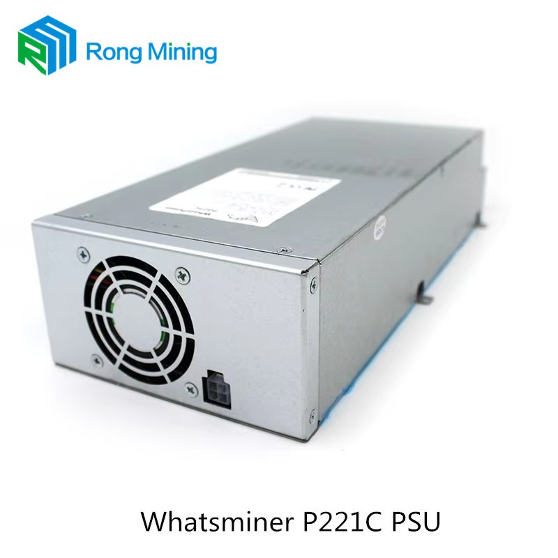 WhatsMiner P221C PSU Suit para WhatsMiner M20, M30, M31, M32, M30S, M30S+, M30S ++, Menero de la serie M50.
